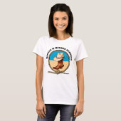 Cowboy Boots Pet Touw Circle K Riding Stables T-shirt (Voorkant volledig)