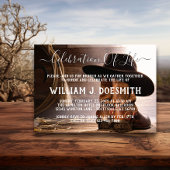 Cowboy Boots Pet Uitvaartmonument Kaart