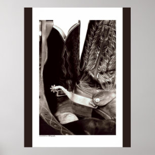 Cowboy Boots Poster