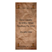 Cowboy Boots Rack Kaart (Voorkant)