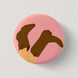 Cowboy Boots Ronde Button 3,2 Cm
