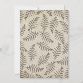 Cowboy Boots Rustic Country Vrijgezellenfeest Kaart (Achterkant)