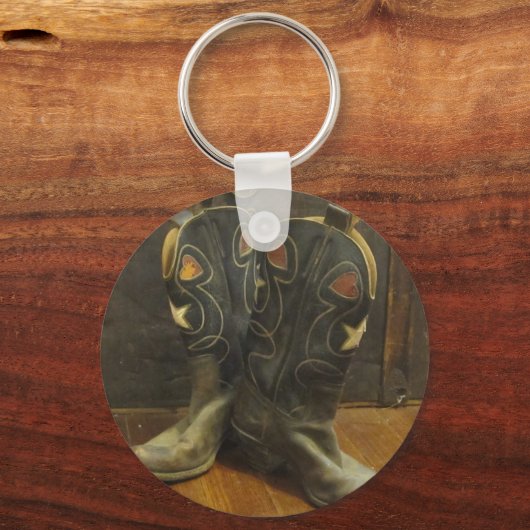  Cowboy Boots Sleutelhanger (Voorkant)