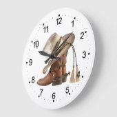 Cowboy Boots Spurs Pet en Tassels Grote Klok (Hoek)