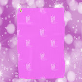 Cowboy Boots Stars Roze Patroon Golfhanddoek