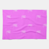 Cowboy Boots Stars Roze Patroon Theedoek (Horizontaal)