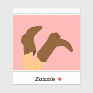 Cowboy Boots Sticker