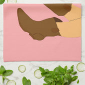 Cowboy Boots Theedoek (Gevouwen)