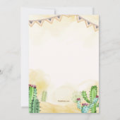 Cowboy Boots Wester Uitnodiging (Achterkant)