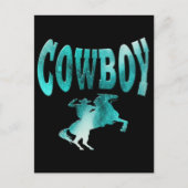 Cowboy Briefkaart (Voorkant)