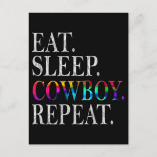 Cowboy Briefkaart