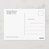 Cowboy Briefkaart (Achterkant)