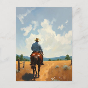 Cowboy Briefkaart
