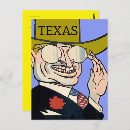 Cowboy Briefkaart (Voorkant / Achterkant)