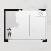 Cowboy Briefkaart (Achterkant)