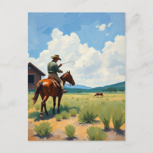Cowboy Briefkaart