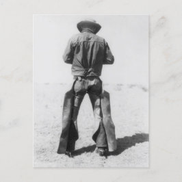 Cowboy-Briefkaart Briefkaart