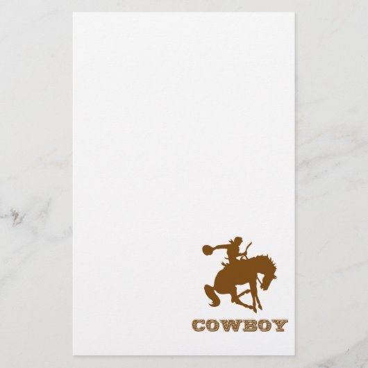 Cowboy Briefpapier (Voorkant)
