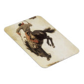 Cowboy, Bronco Buster-onderzoek door NC Wyeth Magneet (Rechterzijde)