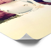 Cowboy, Bruid & Paard Bruiloft Poster (Hoek)