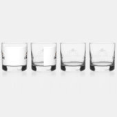 Cowboy Bruidegom Whisky Glas (Rechts)