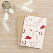 Cowboy Bruiloft Thema  Save The Date