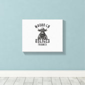  Cowboy Bull Rodeo Moooch verplicht Pardner W Canvas Afdruk (Insitu (Houten vloer))