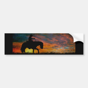 Cowboy Bumpersticker