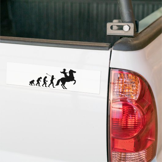 Cowboy Bumpersticker (Op Truck)