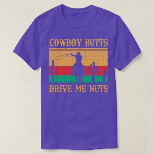 Cowboy Butts drijft me op T-shirt (Design voorkant)
