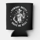 Cowboy Butts Drive Me Nuts Cowboys Gay  Blikjeskoeler (Voorkant)