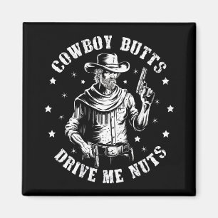 Cowboy Butts Drive Me Nuts Cowboys Gay  Magneet