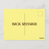 Cowboy Cactus Howdy Briefkaart (Achterkant)