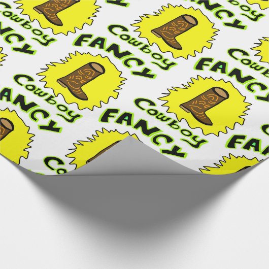 Cowboy Cadeaupapier (Hoek)