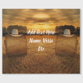 Cowboy Cadeaupapier (Vlak)