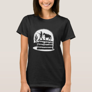Cowboy Cake - Grappige Vintage Grafische Cowboy Ca T-shirt