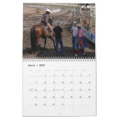 Cowboy Calendar 2 - Gepersonaliseerd Kalender (Mar 2027)