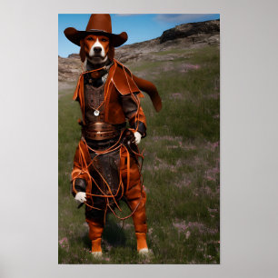 Cowboy Canine: Verhalen over het Wilde Westen Poster