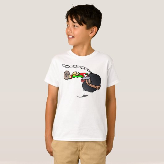 Cowboy Cannon Ball T-shirt (Voorkant volledig)