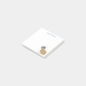 Cowboy capybara dier kinderbriefpapier papier post-it® notes (Schuin)