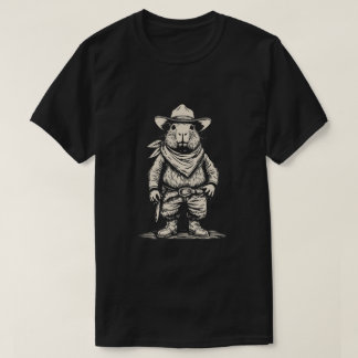 cowboy capybara t-shirt