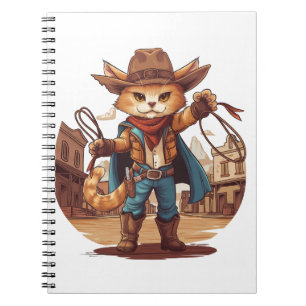 Cowboy Cat Notitieboek