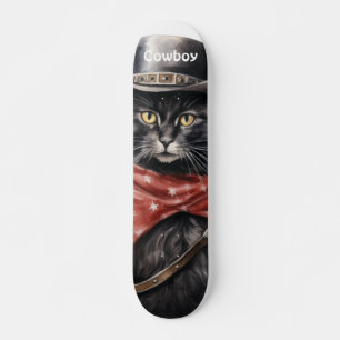 Cowboy Cat Persoonlijk Skateboard