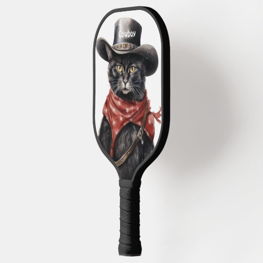Cowboy Cat Pickleball Paddle (Links)