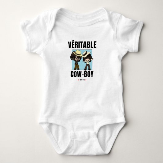 cowboy chibi-lichaam romper (Voorkant)