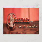 Cowboy Christmas Briefkaart (Voorkant)