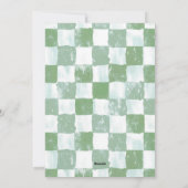 Cowboy Christmas Western Vrolijk Kerstfeest Y'all Feestdagenkaart (Achterkant)