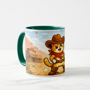Cowboy Cliff - Snorharen door de Tijd Mok