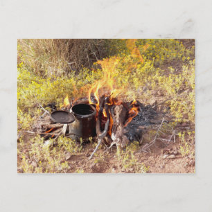 Cowboy Coffee in Dolan Springs, Arizona Briefkaart