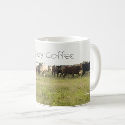 Cowboy Coffee - Mok 4 (Voorkant rechts)